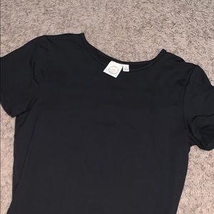 Black Crop Top